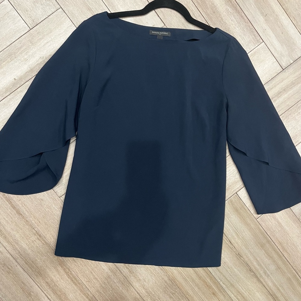 Banana Republic Navy Women's Blouse